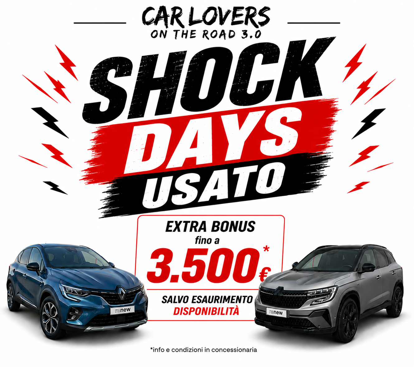 SHOCK DAYS USATO
